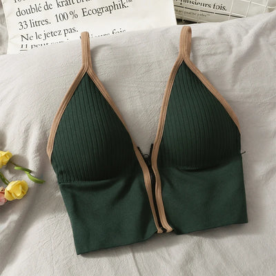 WOMAN'S FRONT ZIPPER BRA 01