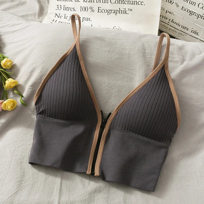 WOMAN'S FRONT ZIPPER BRA 01