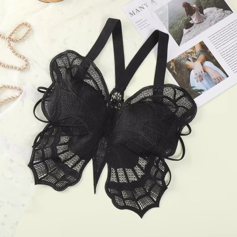 Women Lace butterfly Bra ( 556 )