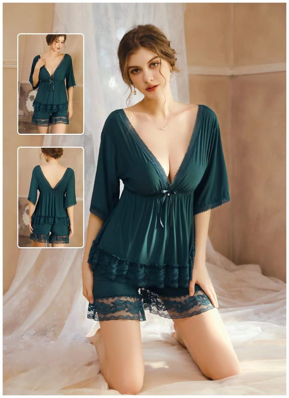 Elegance Short Nighty ( 1583 )