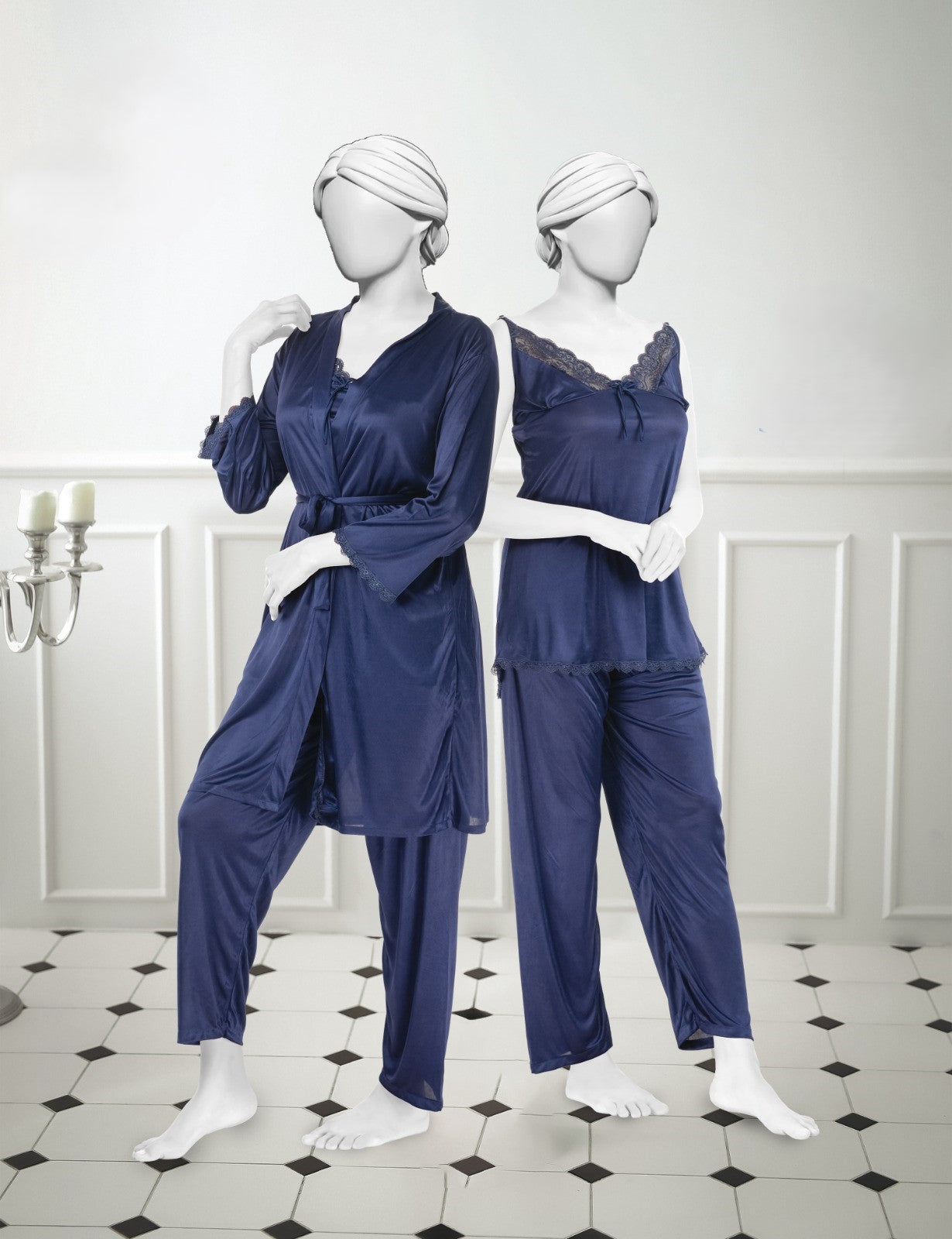 3 Piece Nighty Suit